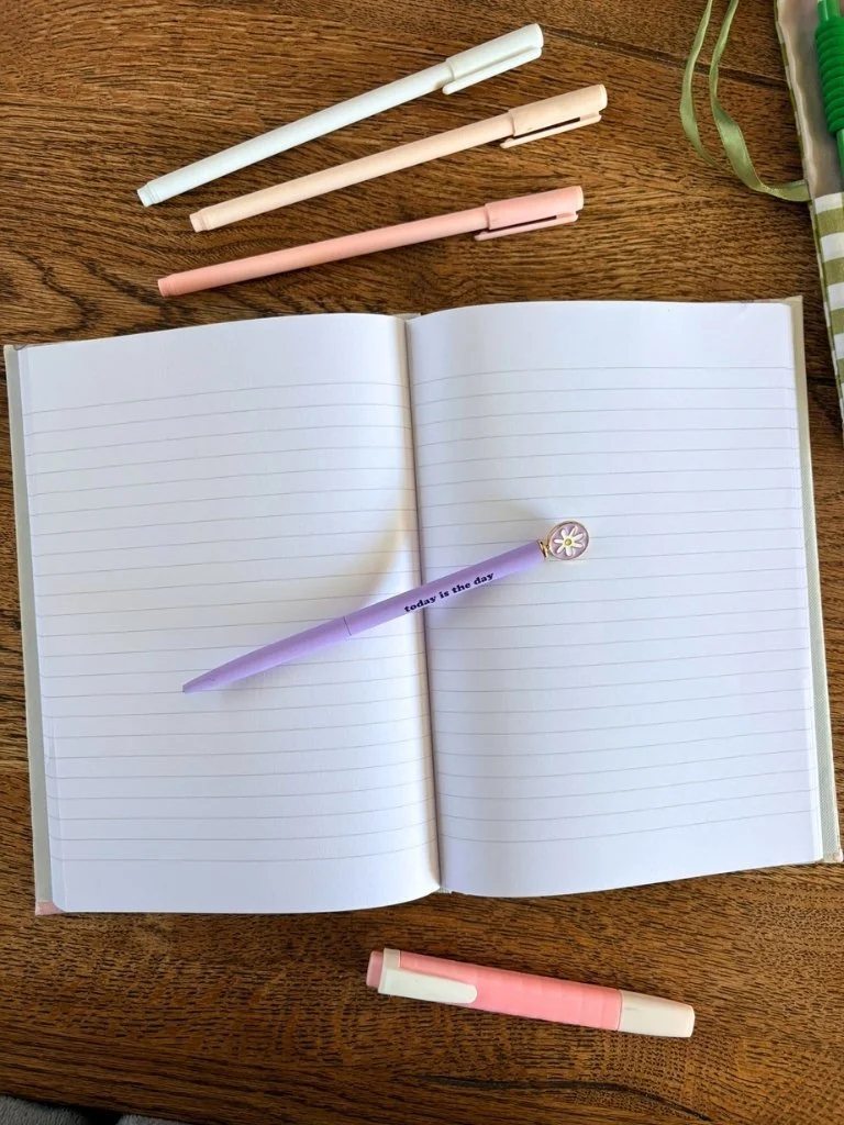 Japanese Notebook - Handmade Hardcover Journal With Koi Carp And Cherry Blossom