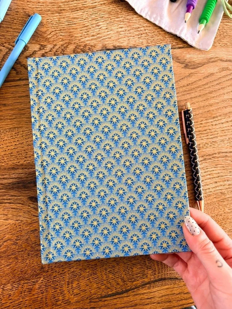 Golden Sun Hardcover Notebook - Handmade A5 Journal