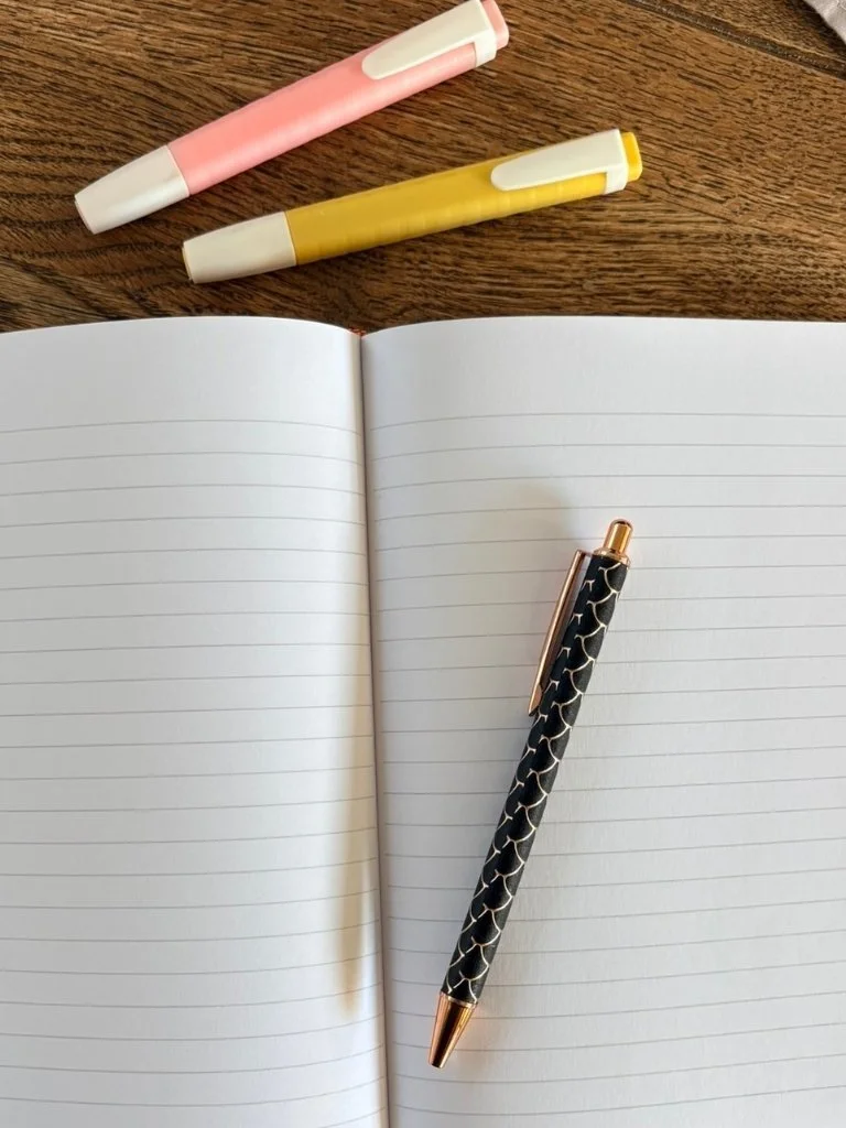 Autumn Leaves Handmade Lay Flat Journal