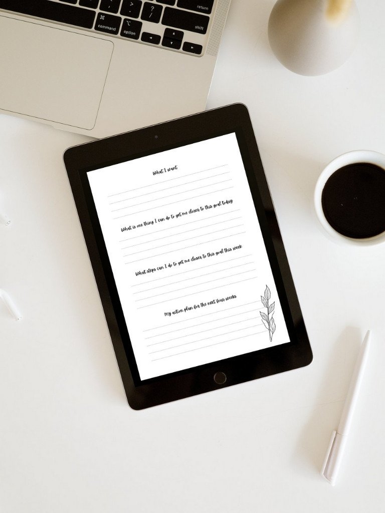 Digital Manifestation Journal PDF For Printing With Manifestation Prompts, 369 Manifestation Journaling, & More
