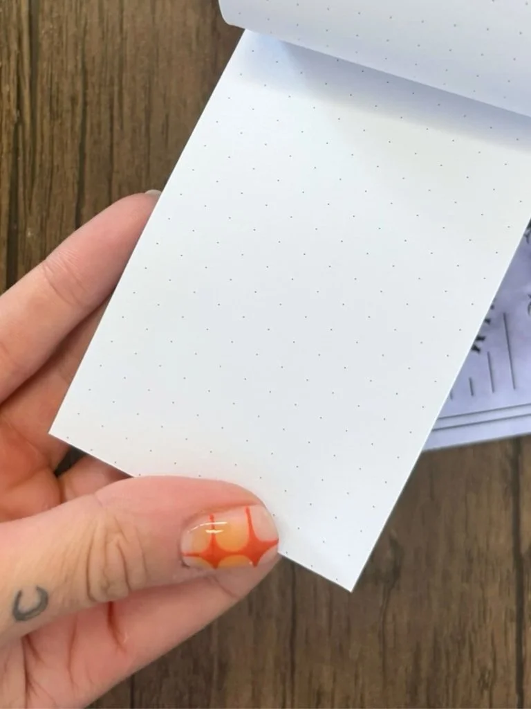 Mini Handmade Ouija Board Notebook | Halloween Stationery