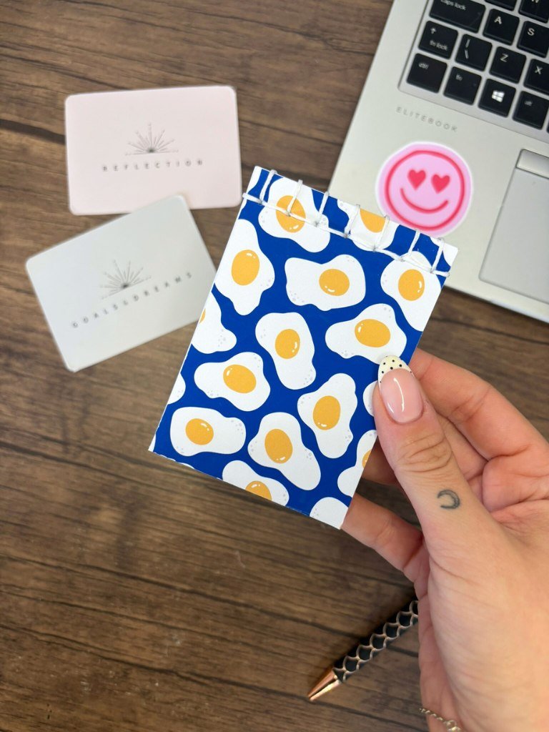 Handmade Mini Egg Notebook