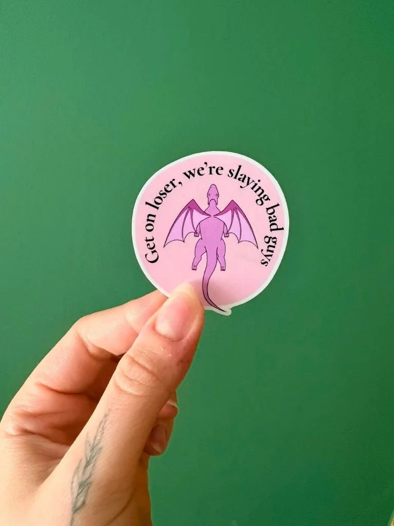 Pink Dragon Sticker Hand Drawn.jpg