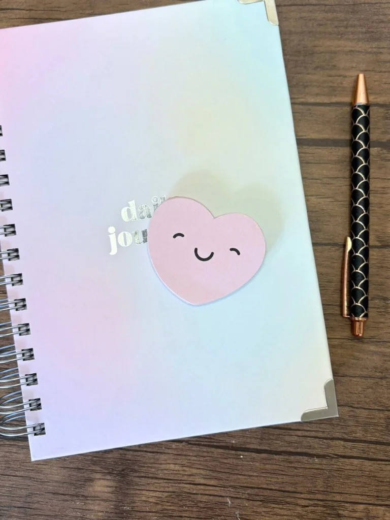 Cute Handmade Kawaii Heart Memo Pad