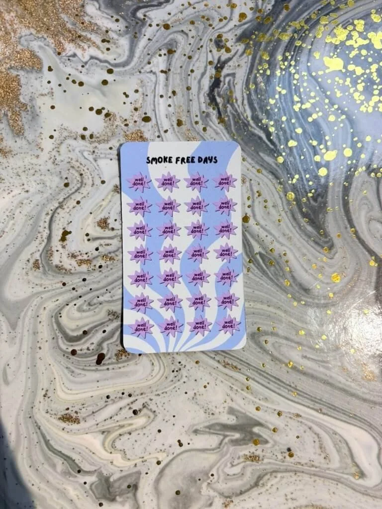 Punch Card Habit Trackers - Handmade Reward Cards For Goal Tracking