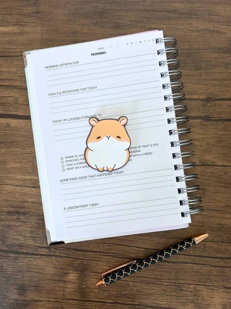 Cute Mini Hamster Memo Pad - Cute Tiny Tear Off Notepad