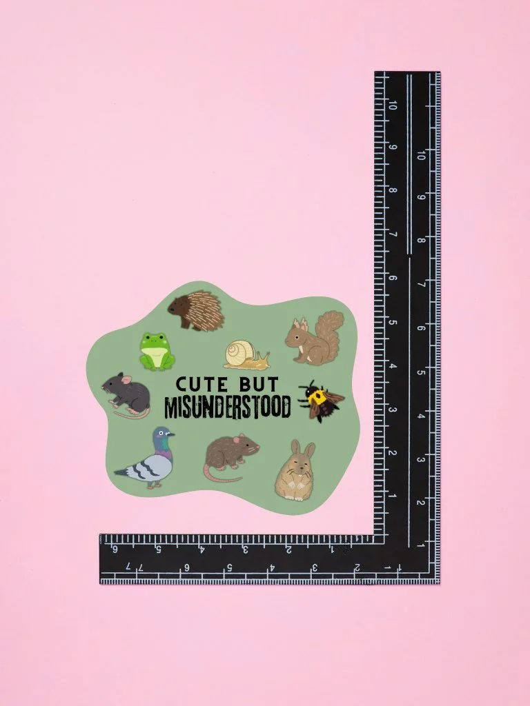 Misunderstood Animals Sticker - Vinyl Sticker For Unloved Animals