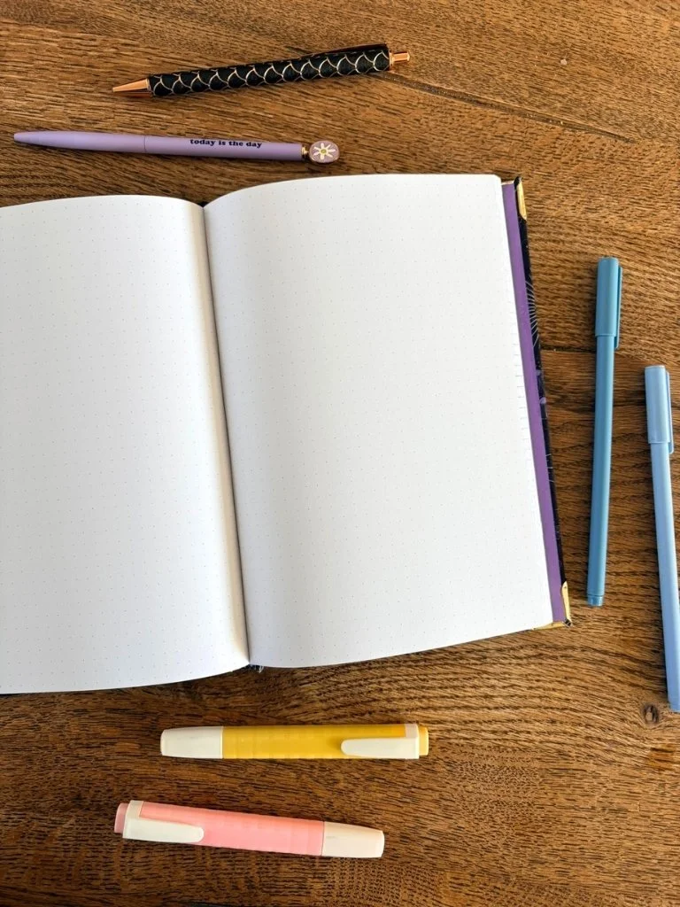 Handmade Sun And Moon Hardcover Notebook