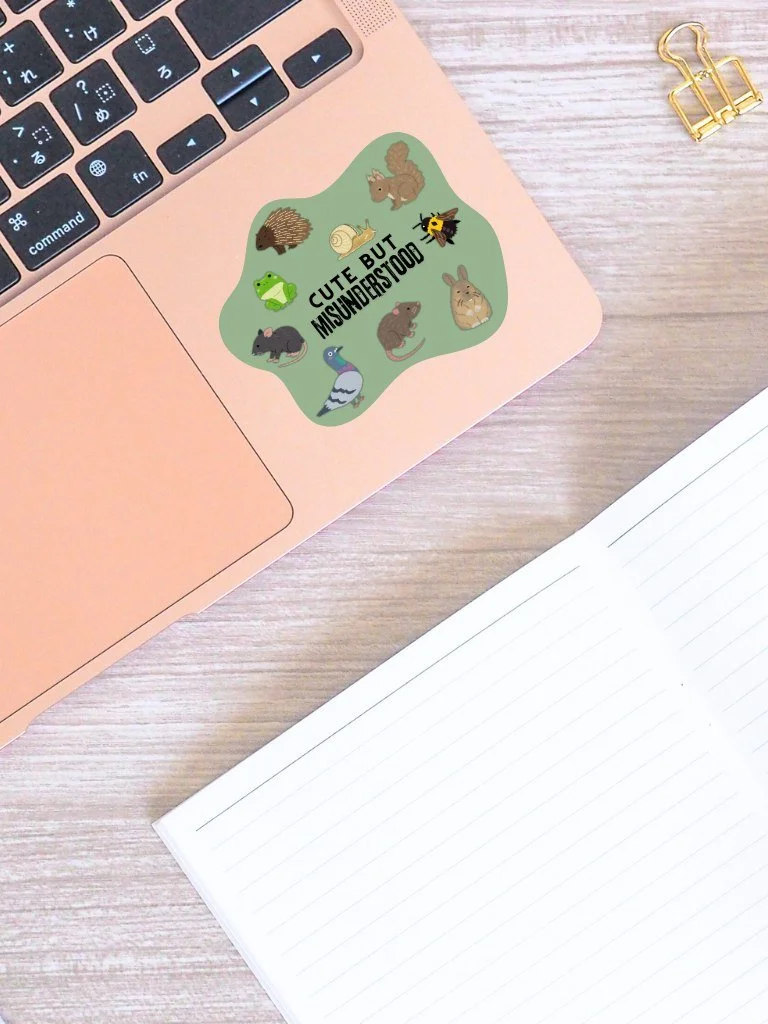 Misunderstood Animals Sticker - Vinyl Sticker For Unloved Animals