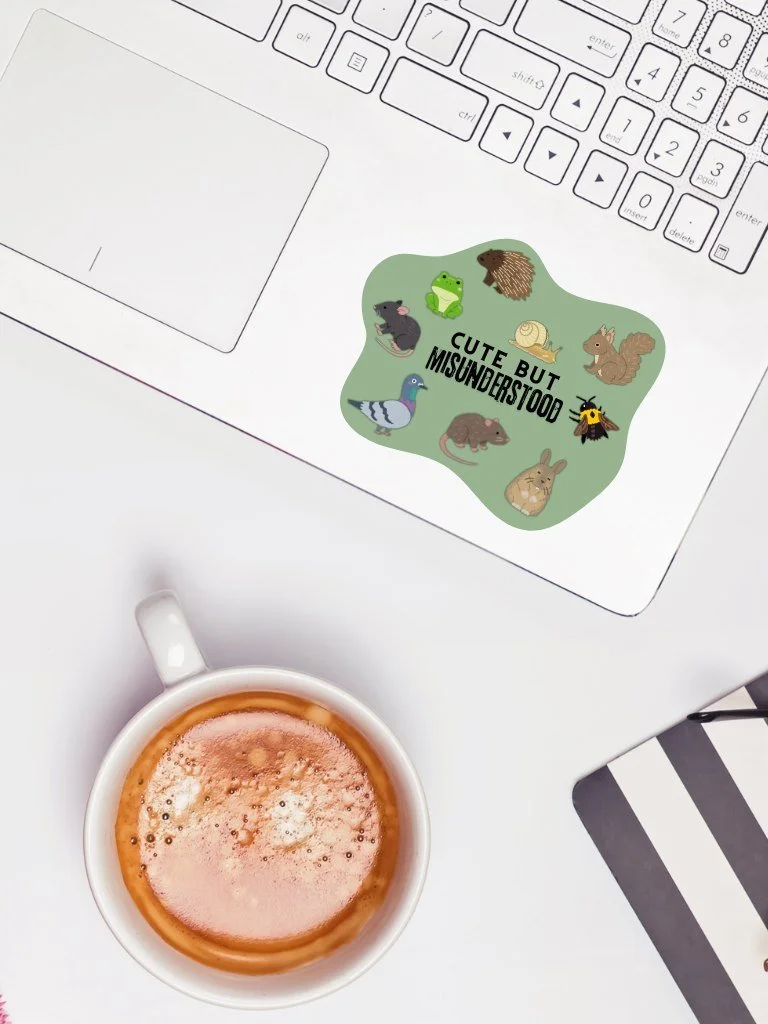 Misunderstood Animals Sticker - Vinyl Sticker For Unloved Animals