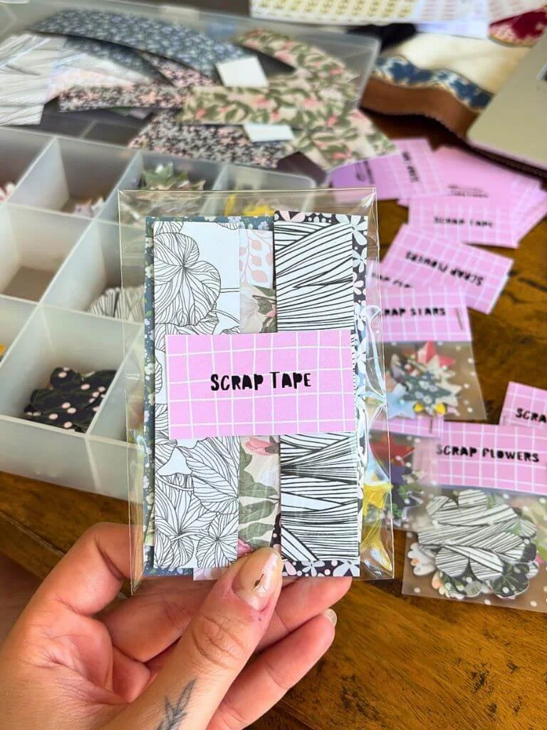 Small Scrap Packs: Mystery Paper Ephemera Kits For Junk Journals And Scrapbooks