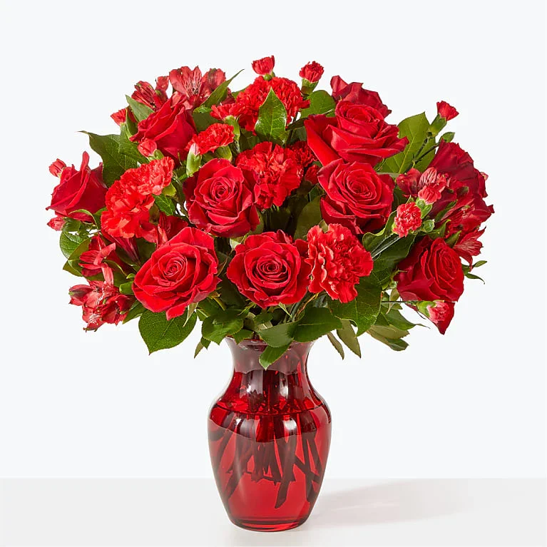 Red Hearts Bouquet