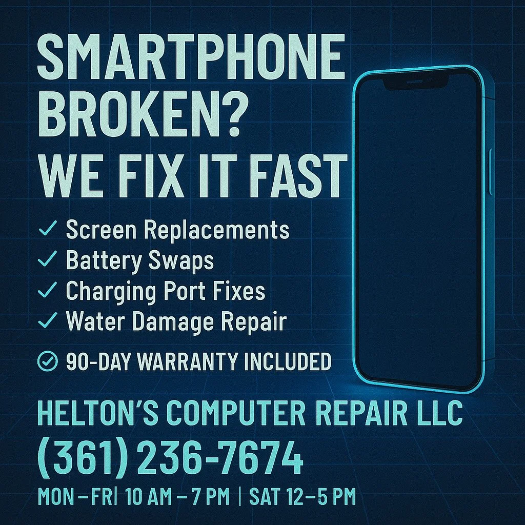 Bring Your Phone Back to Life Today! 🪛
📍 1011 E. Main St, Alice, TX 78332
📞 (361) 236-7674
🕒 Mon&ndash;Fri: 10 AM &ndash; 7 PM | Sat: 12 PM &ndash; 5 PM