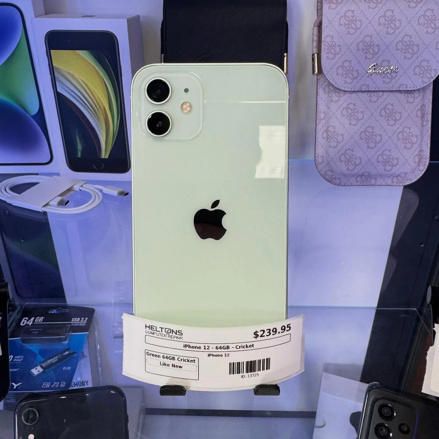 iPhone 12 - 64GB- Light Green - Cricket: $239.95