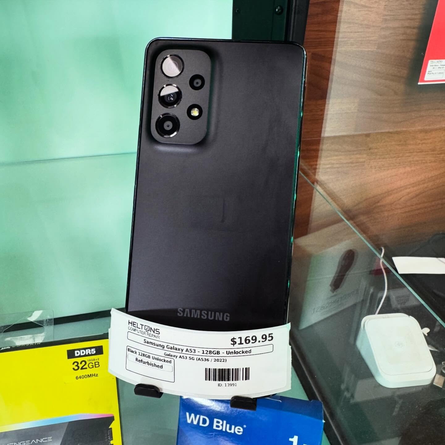 Galaxy A53 - 128GB- Black - Unlocked: $169.95