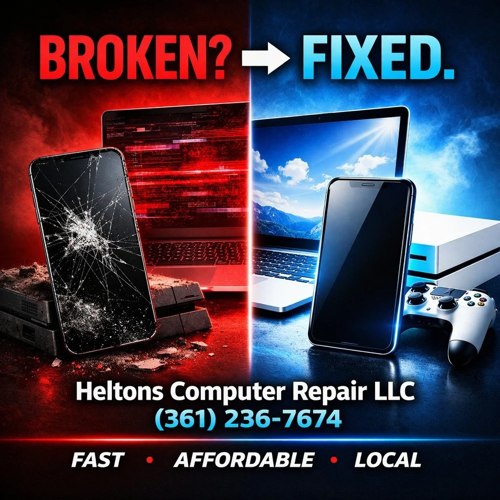 💥 BROKEN DEVICE? WE FIX IT. 💥

Cracked screen? Not charging?
Running slow or not turning on?

We&rsquo;ve got you covered 👇
📱 Smartphones
📲 Tablets
💻 Computers
🎮 Game Consoles
✔ Fast Turnaround
✔ Honest Pricing
✔ Warranty Included
✔ Walk-Ins W