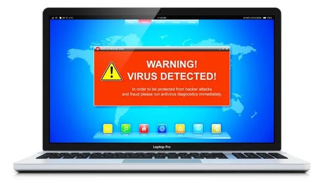 Laptop Malware Removal & System Security Service
