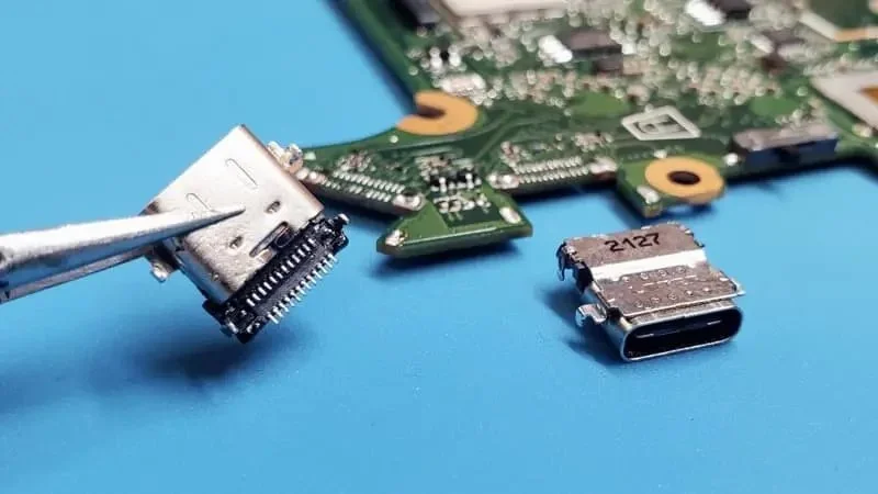 Laptop USB-C Charging Port Repair
