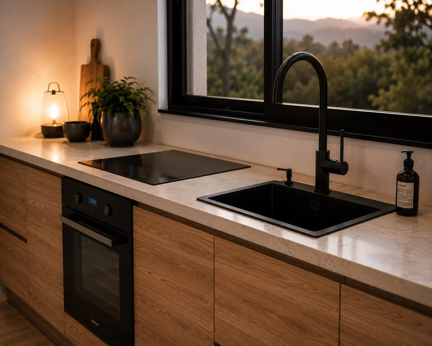 Detalles diseño cocina en Cuenca