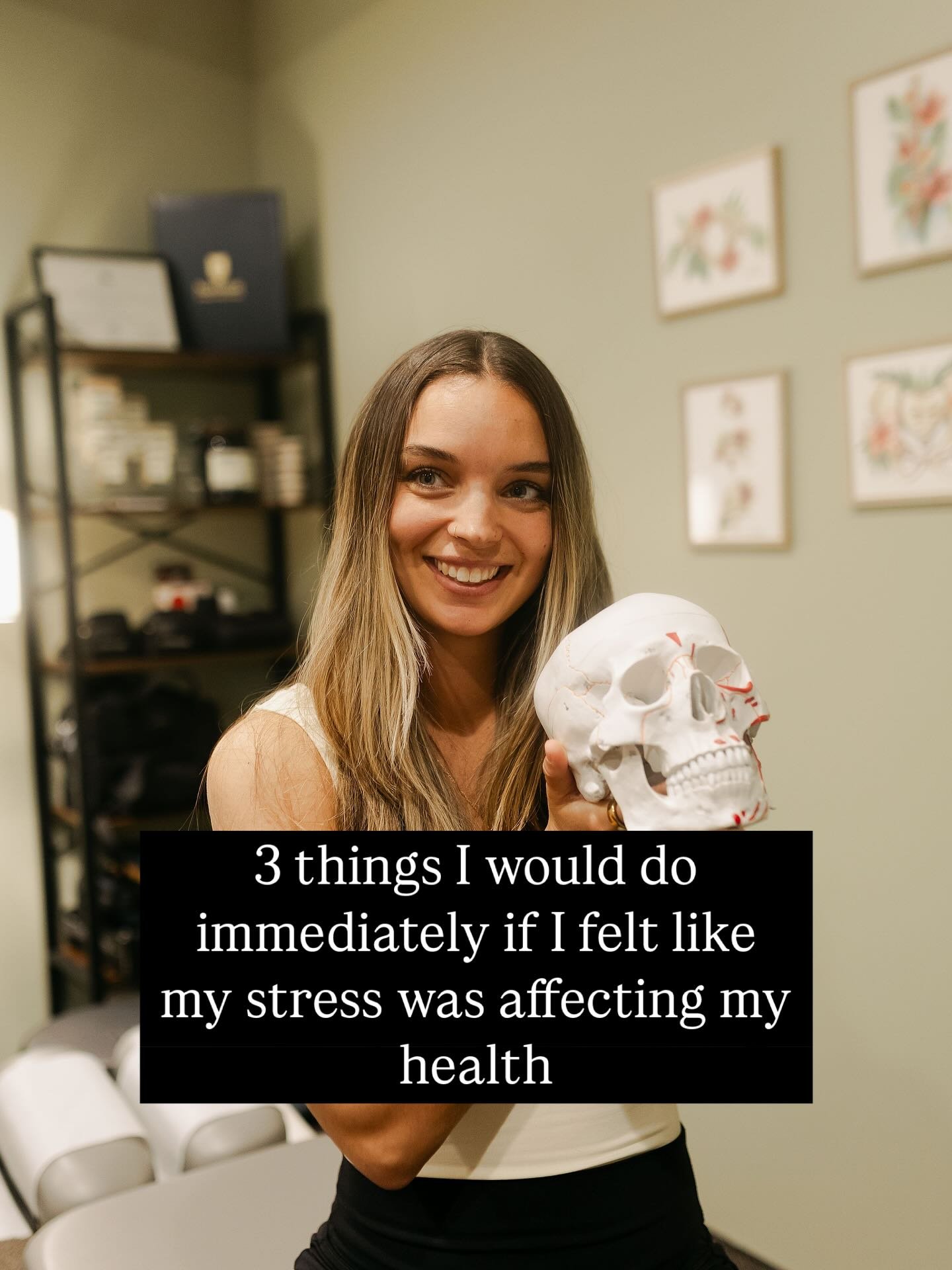 This is the NUMBER ONE thing I talk to patients about, get questions about, and find myself coming back to. 

Stress DOES affect our health in very serious ways. If you&rsquo;re at the point where you say &ldquo;no more, I need to take accountability