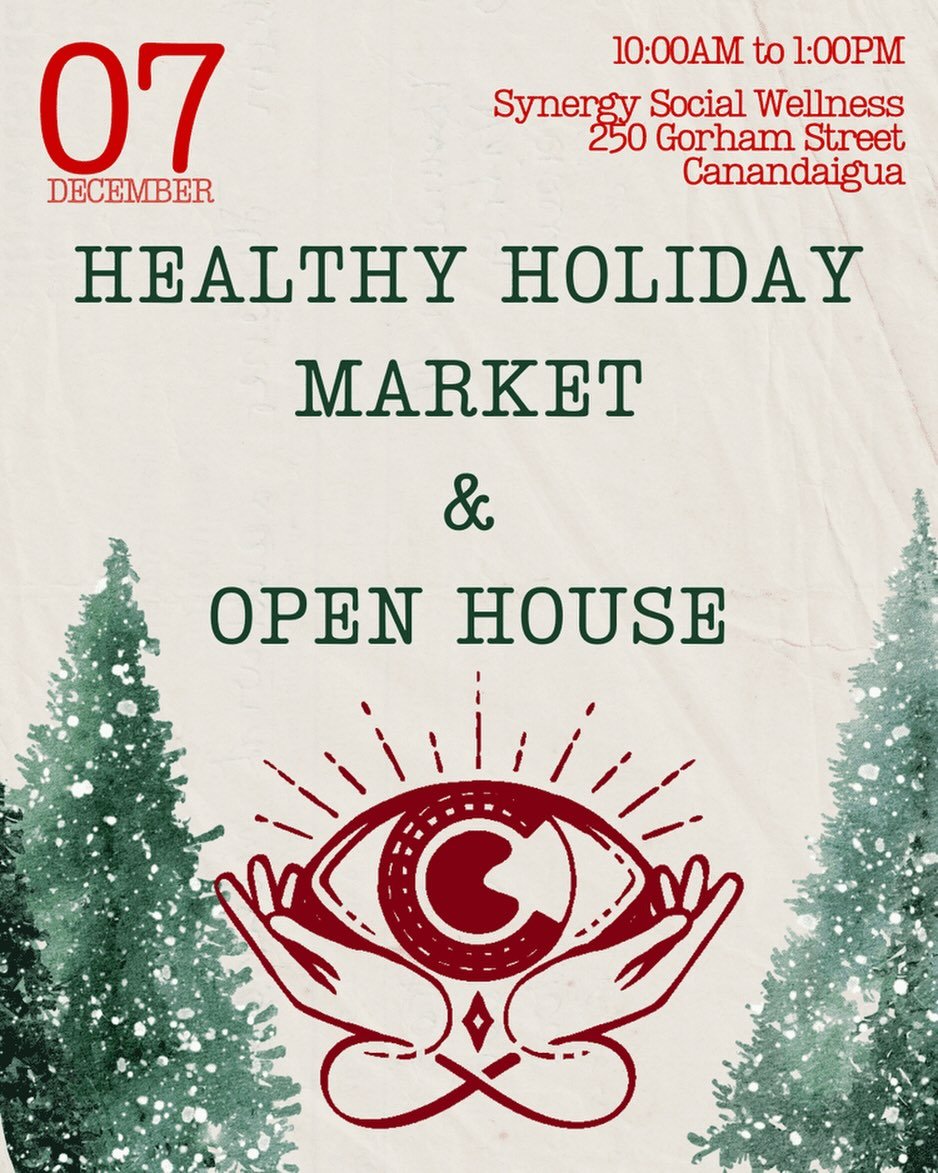 Join us at the Synergy holiday market this weekend! It&rsquo;s been so long, WE MISS YOU!

Come say hi and check out all the goodies from small local businesses!

See you there!