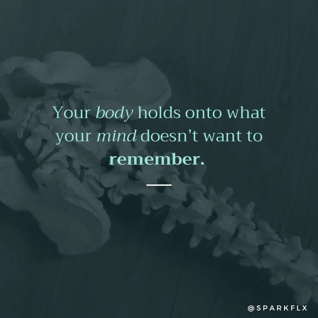 Tension, tightness, and pain can be the result of not being able to let go.

Thoughts, traumas, and experiences live on in our tissues even long after our mind has forgotten them. 

If this sounds like you, we can help. 
.
#chiropractic #mindbodyconn