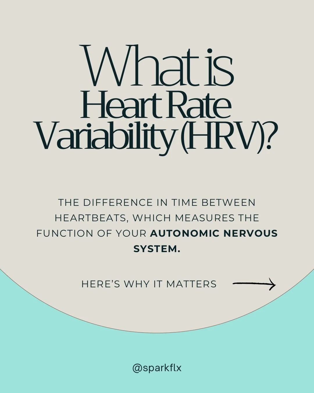 What is heart rate variability and why does it matter?

Your autonomic nervous system controls how your body operates- everything from your heart rate to your hormones. 

Now doesn&rsquo;t that sound like something you should take care of?
.
#heartra