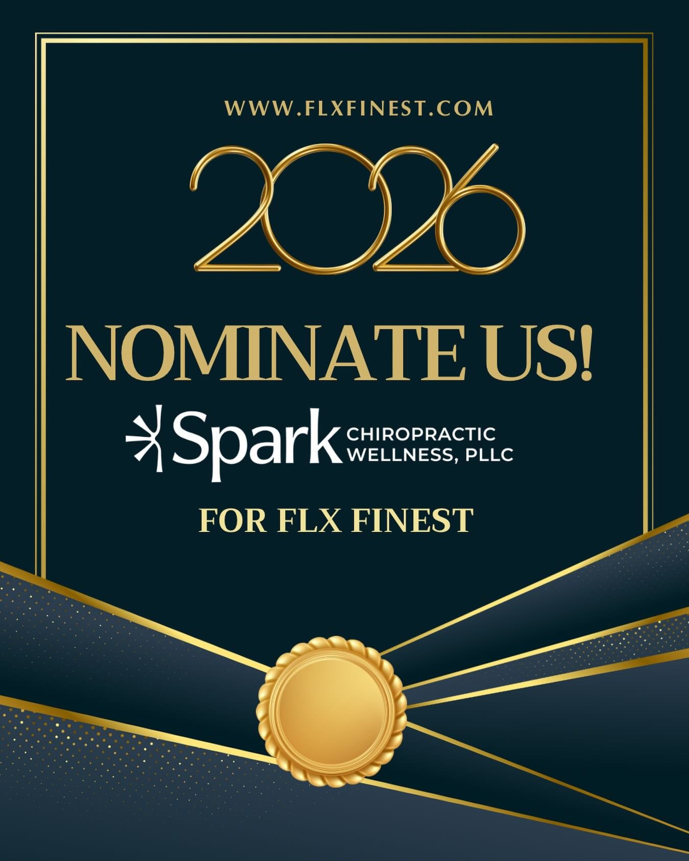 Help us get noticed!

To nominate us for this year&rsquo;s FLX finest, a local friendly competition to name the best local businesses in all different categories, head to flxfinest.com !

We&rsquo;d love to be your favorite chiropractor 🫶🏼
.
#chiro