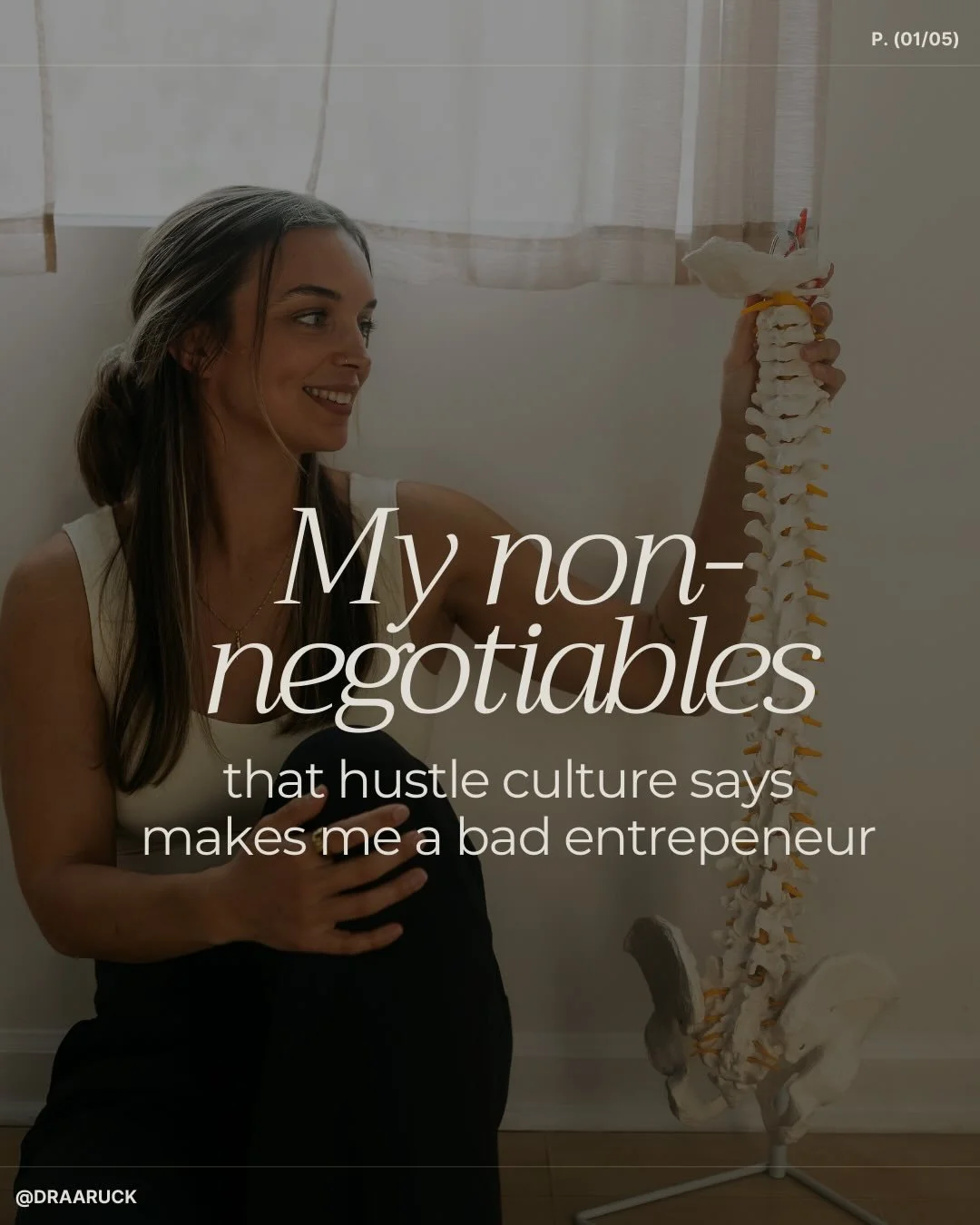 I love my job. I love my company. 

But there are things I&rsquo;m not willing to give up for it: motherhood, my health, and my happiness being top of the list. 

Hustle culture tells us that we need to GRIND to create anything worth having. We must 