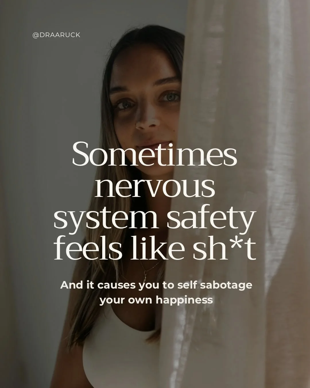You&rsquo;re not crazy, you&rsquo;ve just been here for too long. 

Somewhere along the way, your nervous system learned that feeling good is unsafe. And so anxiety became your new normal. 

Feeling exhausted, stuck, and foggy became your new normal.