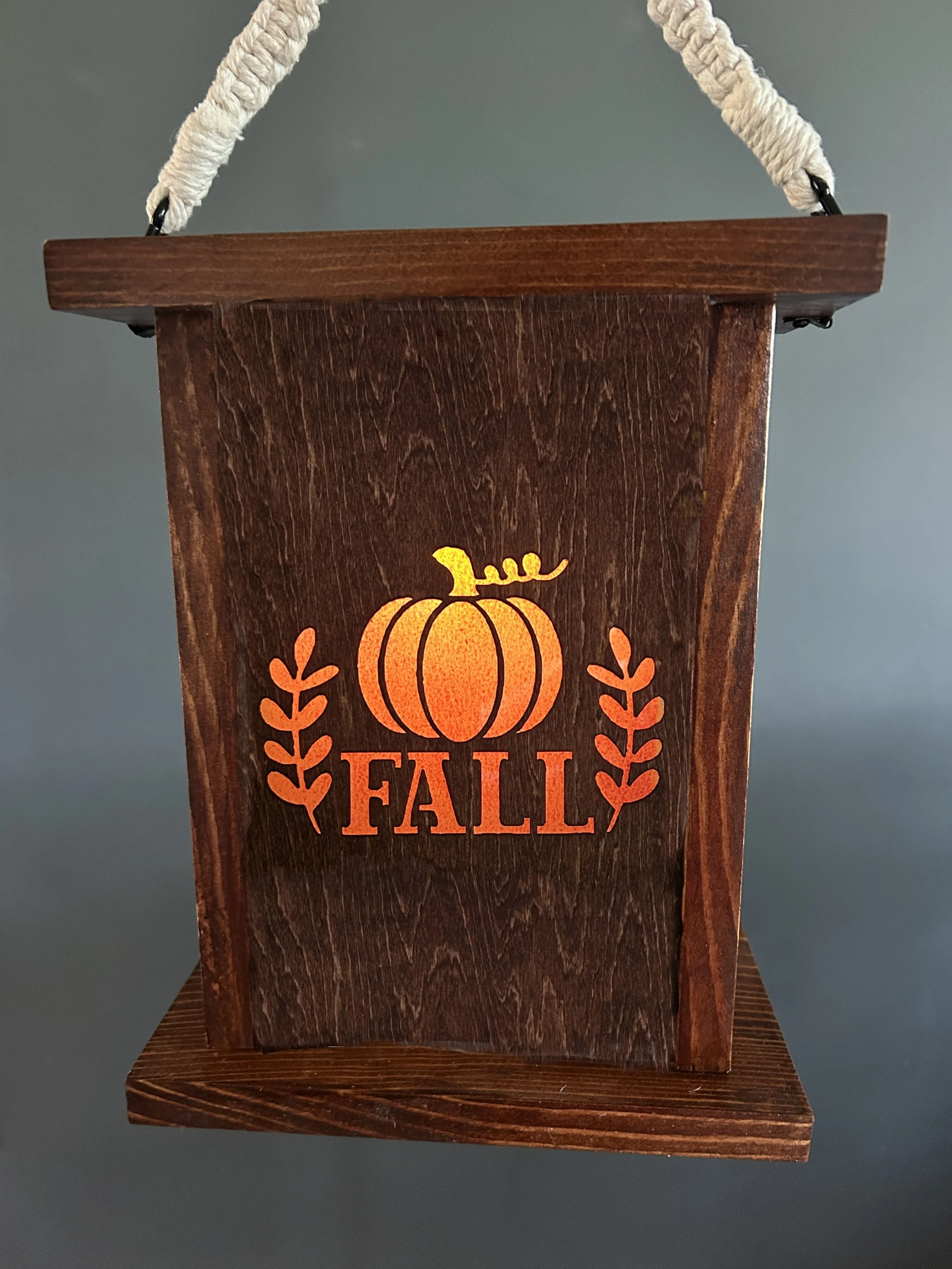 Solar Lantern - Bird Feeder - Fall Pumpkin.jpg