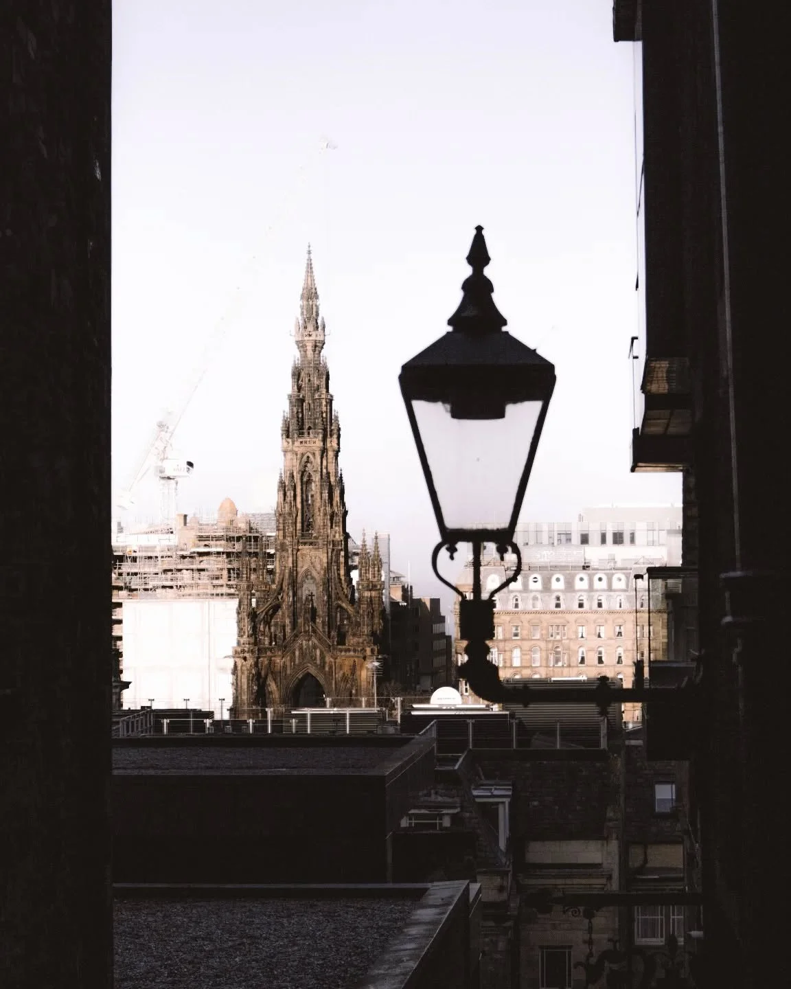 The view from Advocate's Close