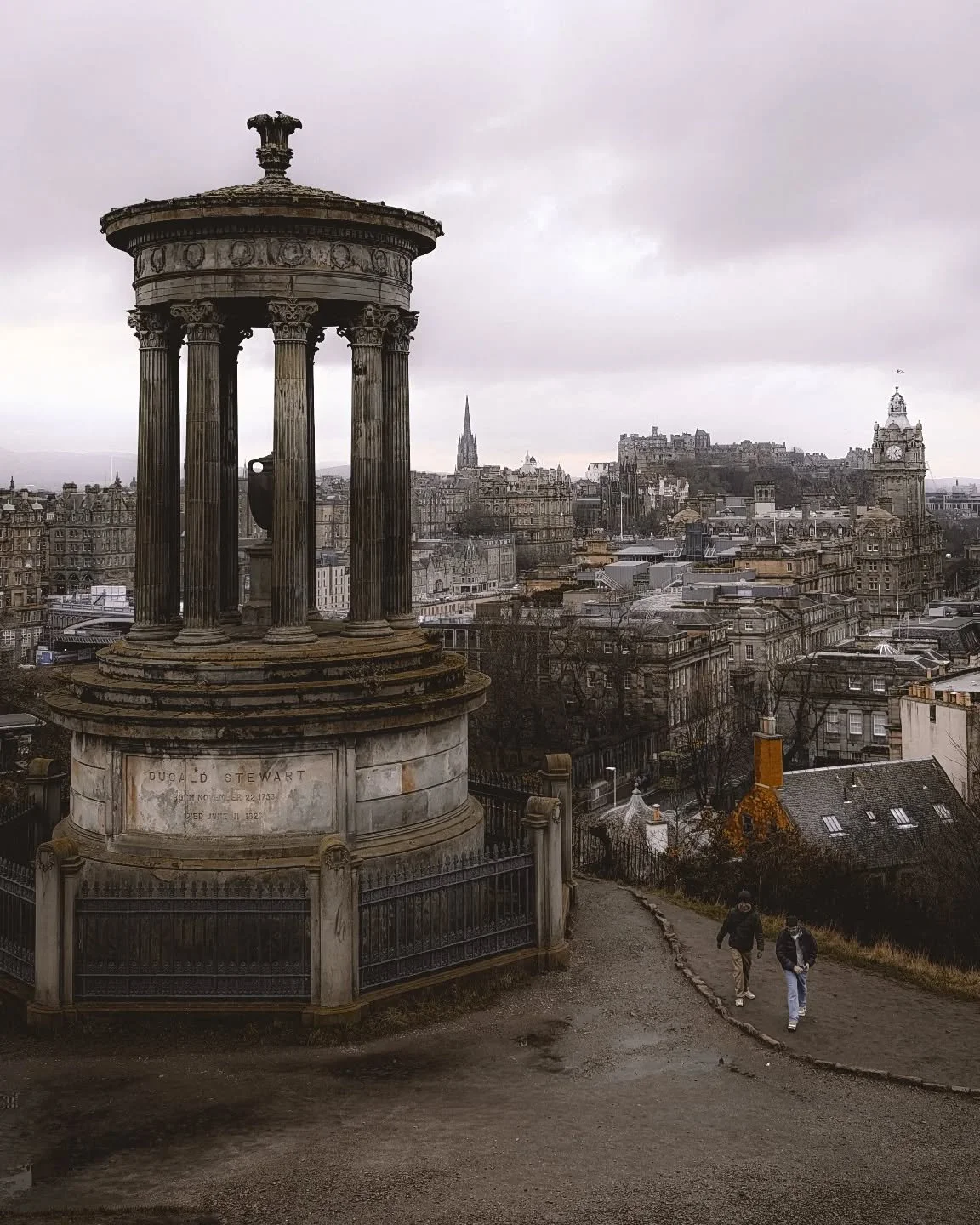 If you want a great view overlooking Edinburgh then you can't go wrong with Calton Hill