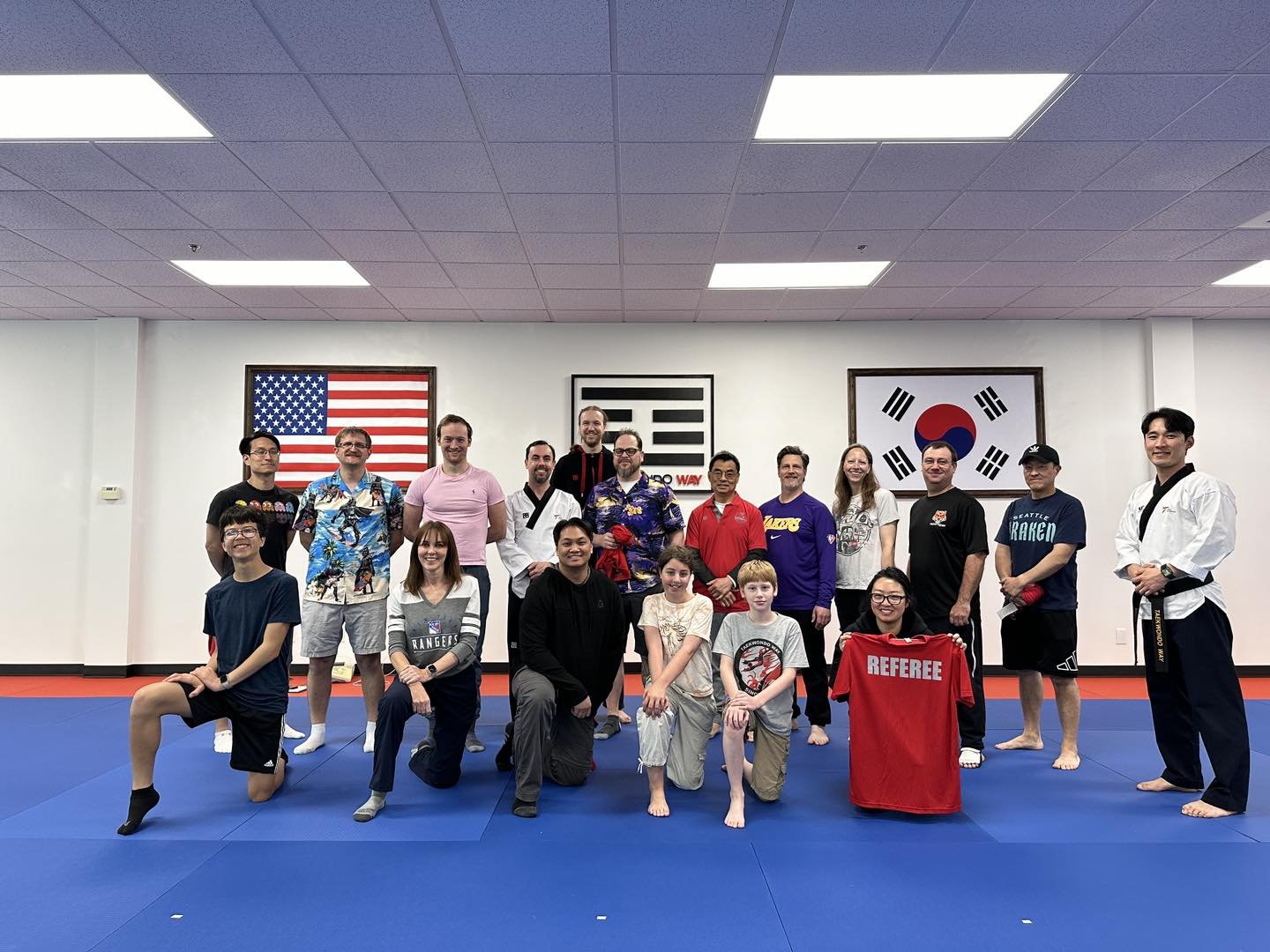Saturday we hosted a referee practice for our TKDWAY, Northwest Taekwondo Festival Tournament!