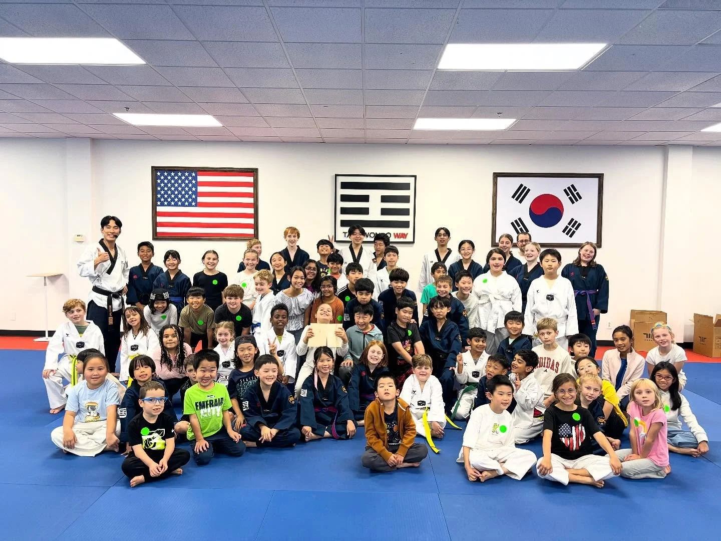 🎉 Thank you so much for joining our Bring a Friend event today!
We hope you had an amazing time with lots of fun and excitement, especially enjoying our Demo Team’s very first debut performance! 🥋💥
And don’t miss Master Jung’s sp