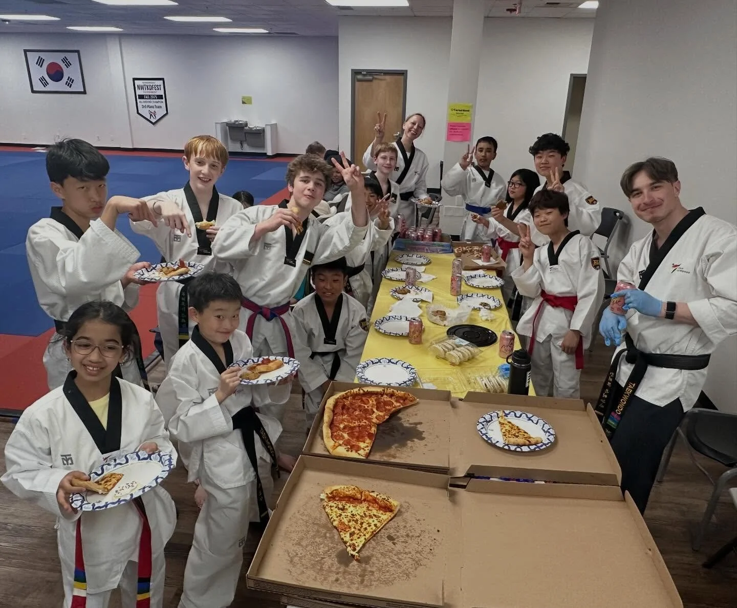 We had a Leadership Team Pizza Party last Wednesday! Even with your busy school schedules, you all carve out time to help Bothell Taekwondo Way. We are always so grateful for you, it&rsquo;s because of your dedication that we are able to grow togethe
