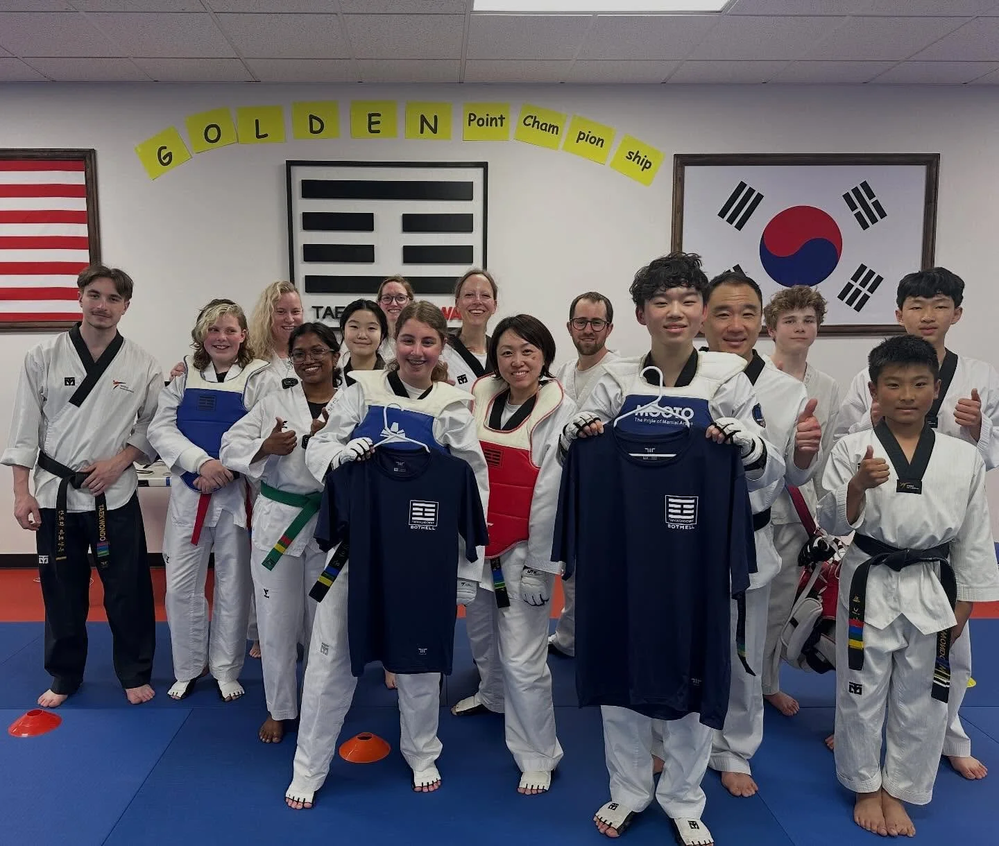 We held our Golden Point Championship during last Tuesday&lsquo;s Teen &amp; Adult Sparring class! I wonder who took home the title? Why not join the challenge and participate in the next championship yourself!