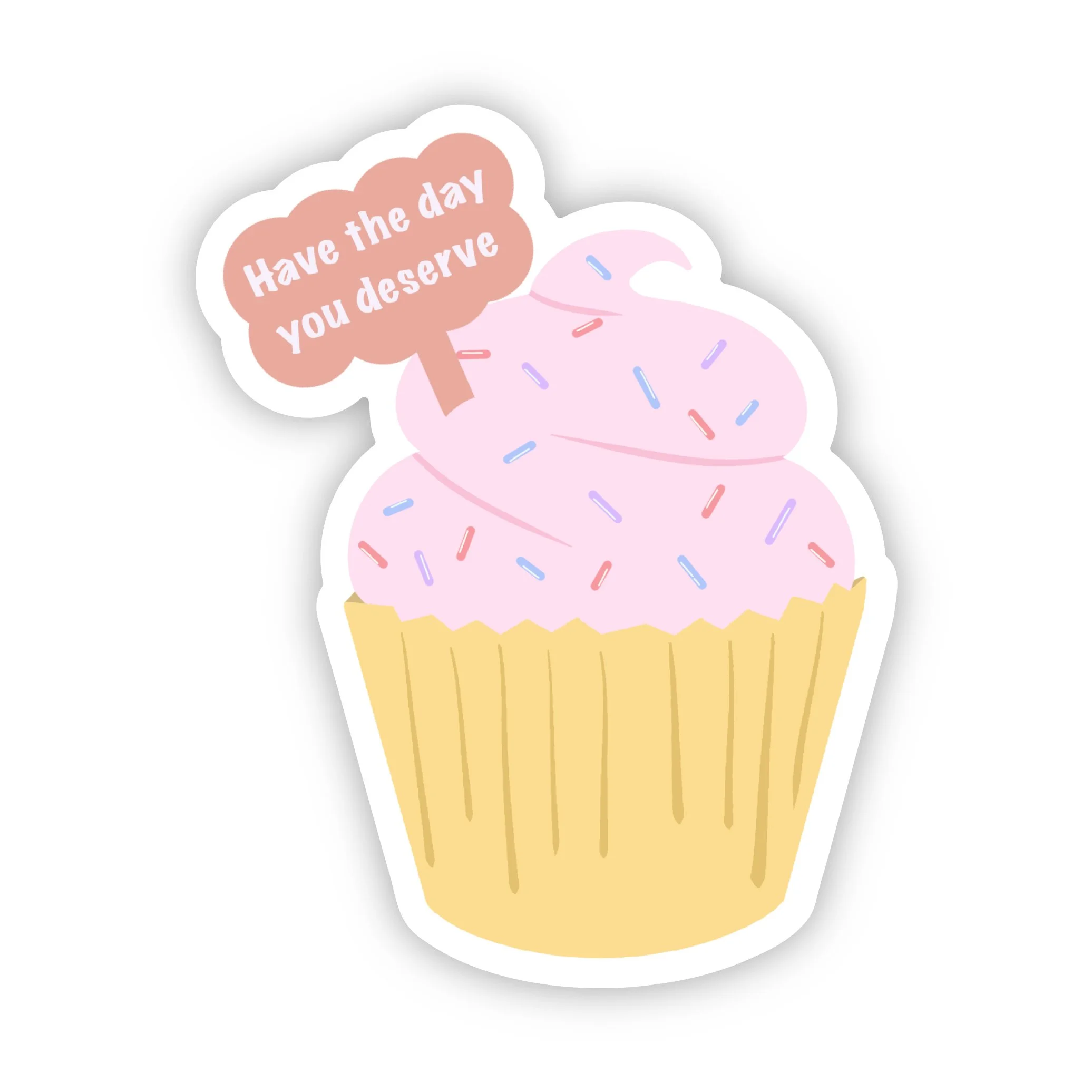 Cupcake Sticker