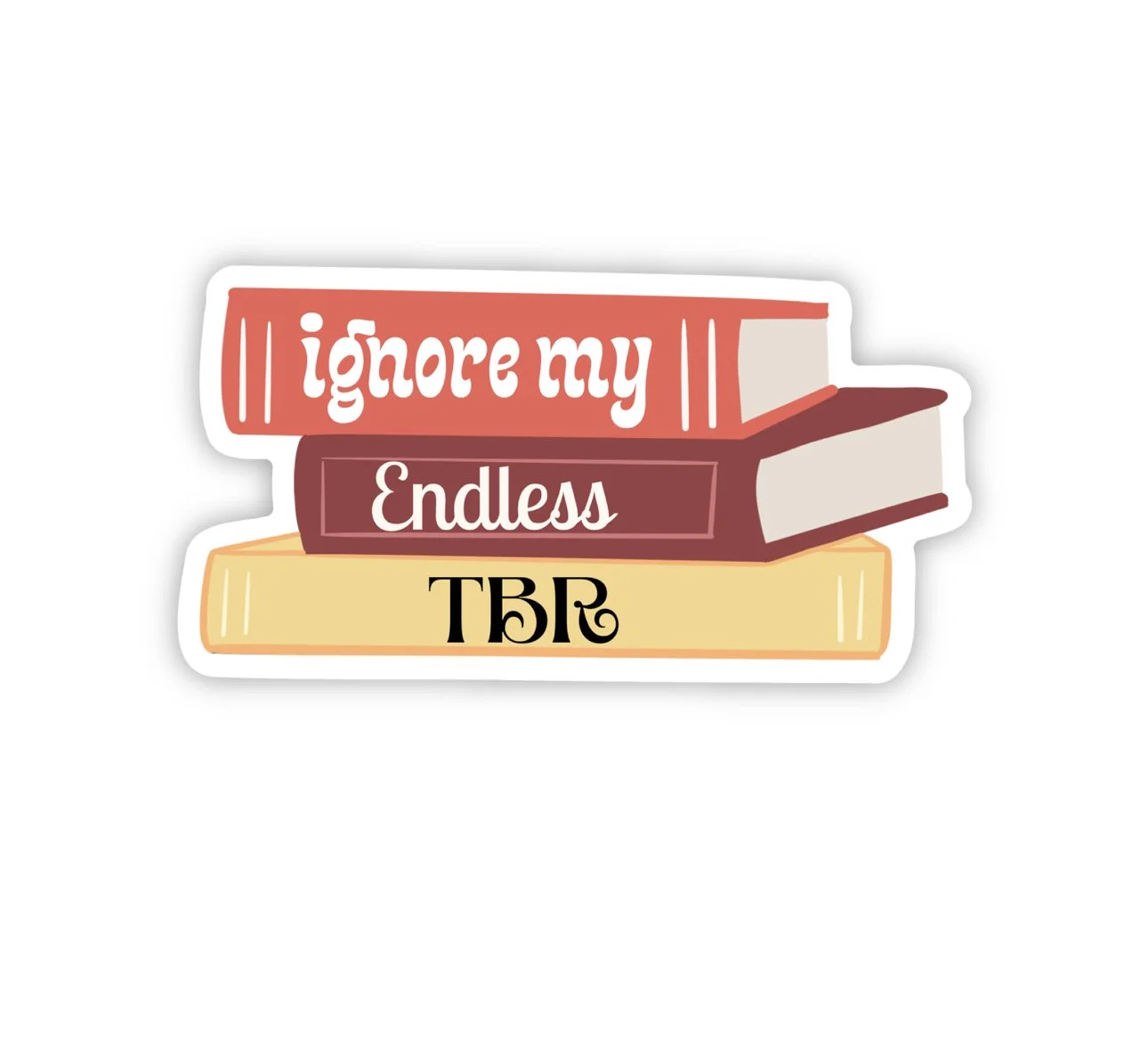 Endless TBR Club Sticker