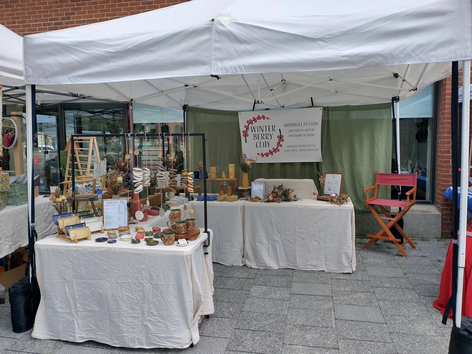 What a beautiful day to share with the community! The @fetemarket Old Port Maker's Market was an absolute joy to take part in this past Saturday! 

So many of my pieces went to good homes, I made some new friends, saw some close friends, and spent th