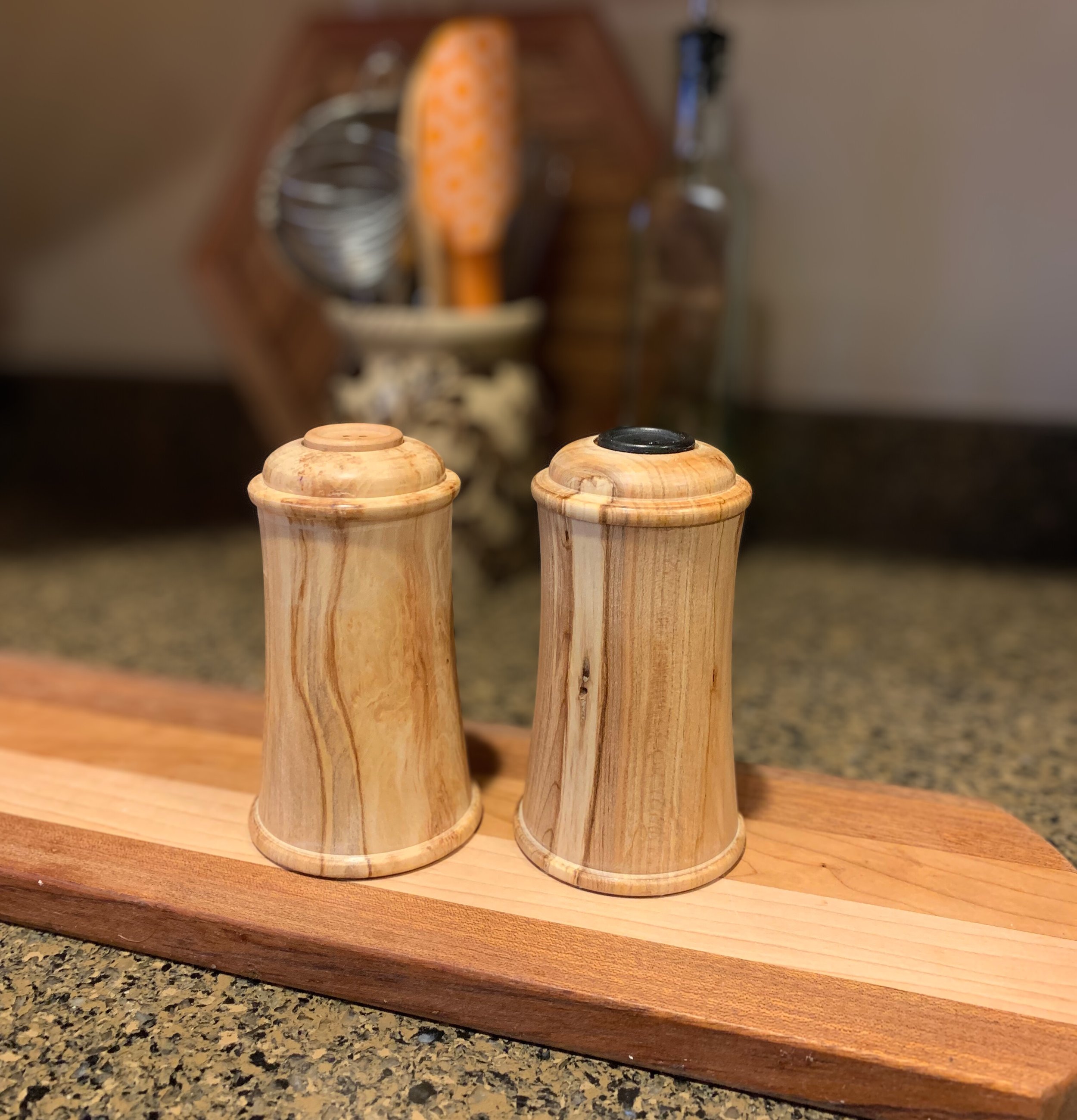 *NEW* Button Shakers - Spalted Maple 2