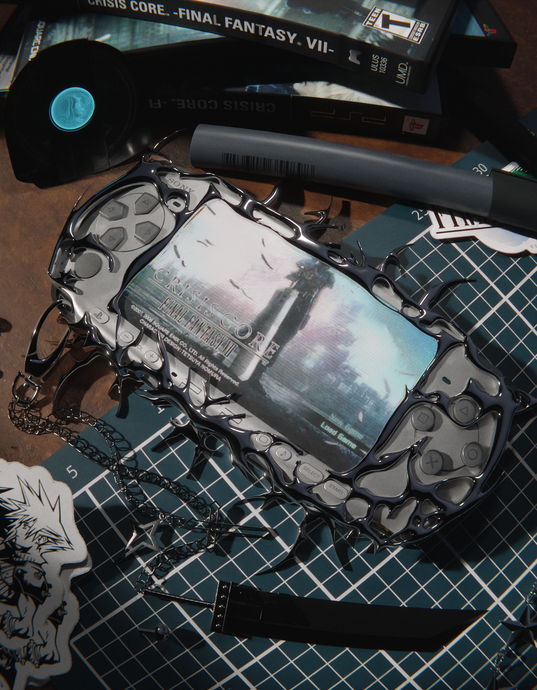Materia Fusion – Crisis Core PSP Concept