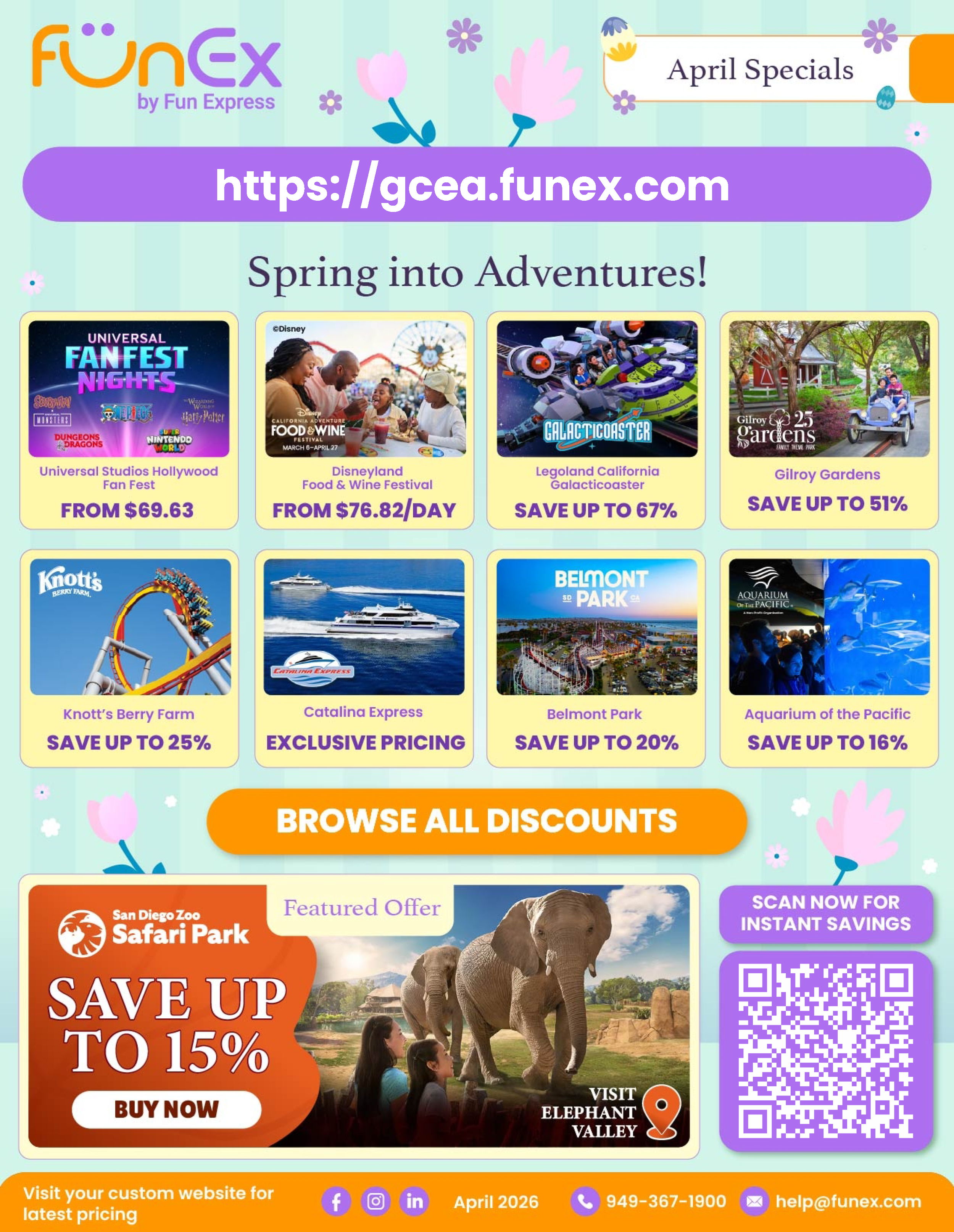 GCEA FunEx Specials April 2026