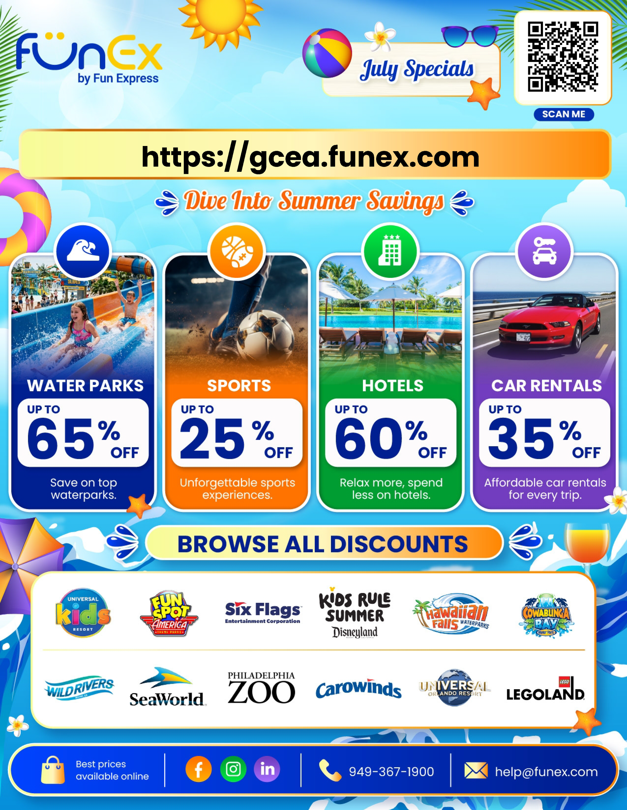 GCEA FunEx Specials, July 