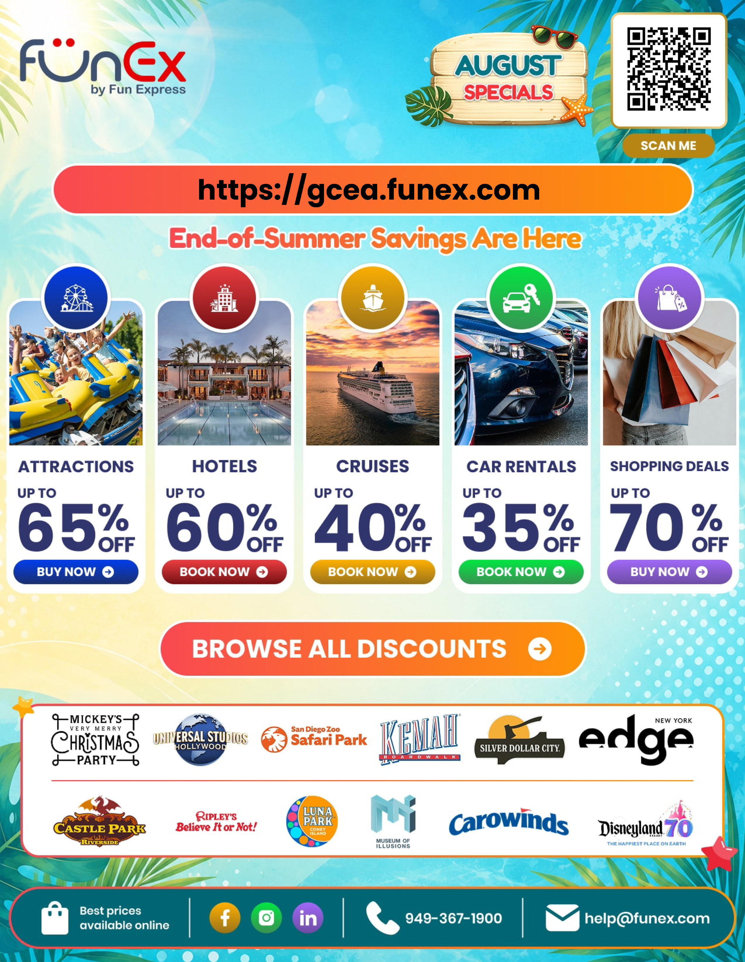 FunEx Specials, August