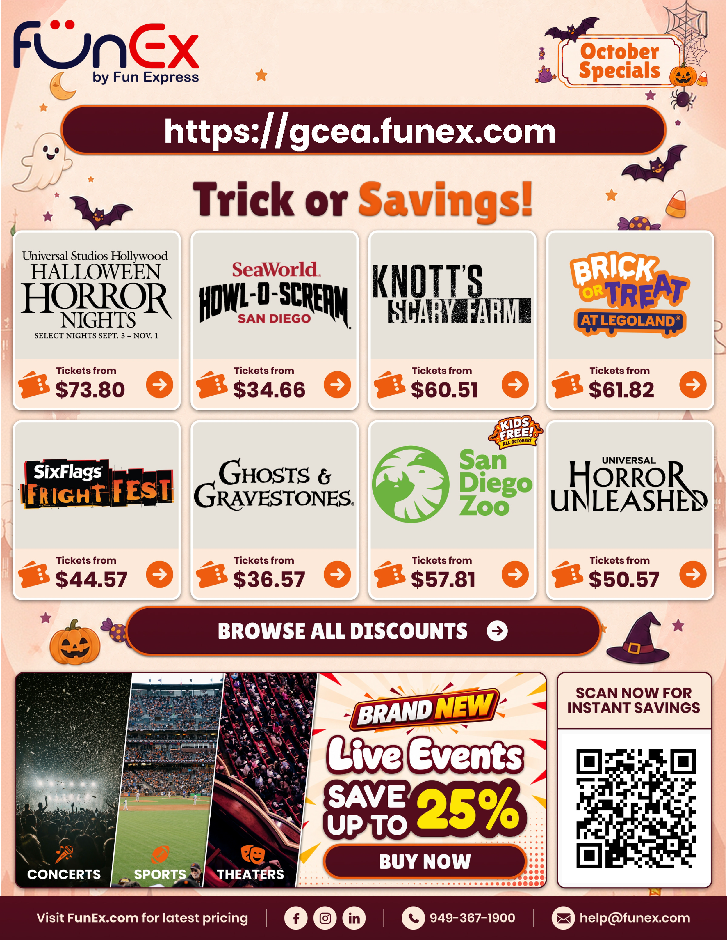 FunEx Spooky Savings