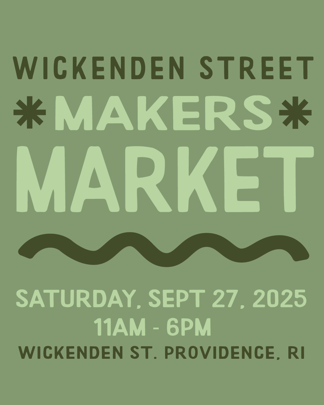 Wickenden Makers Market