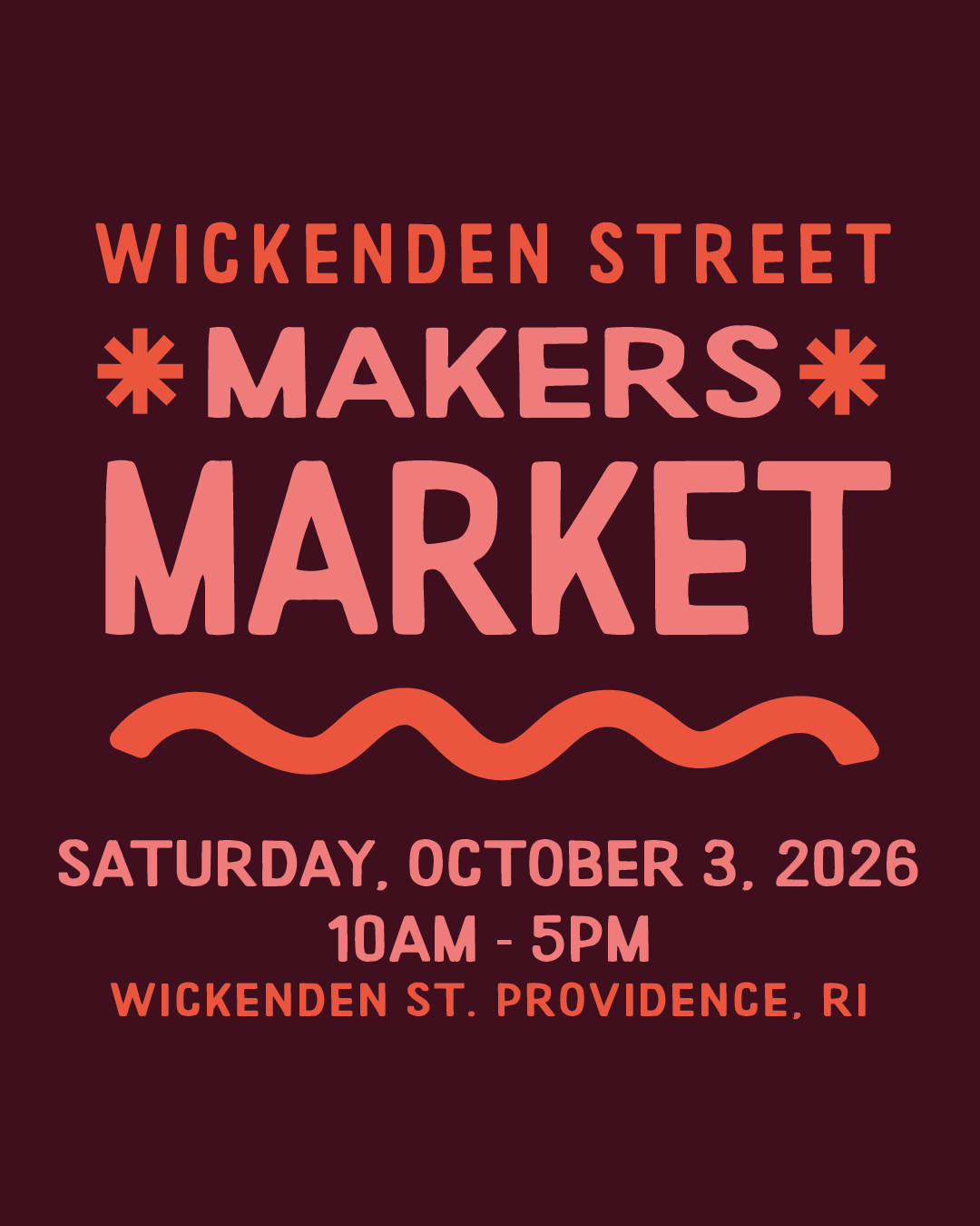 Wickenden Makers Market