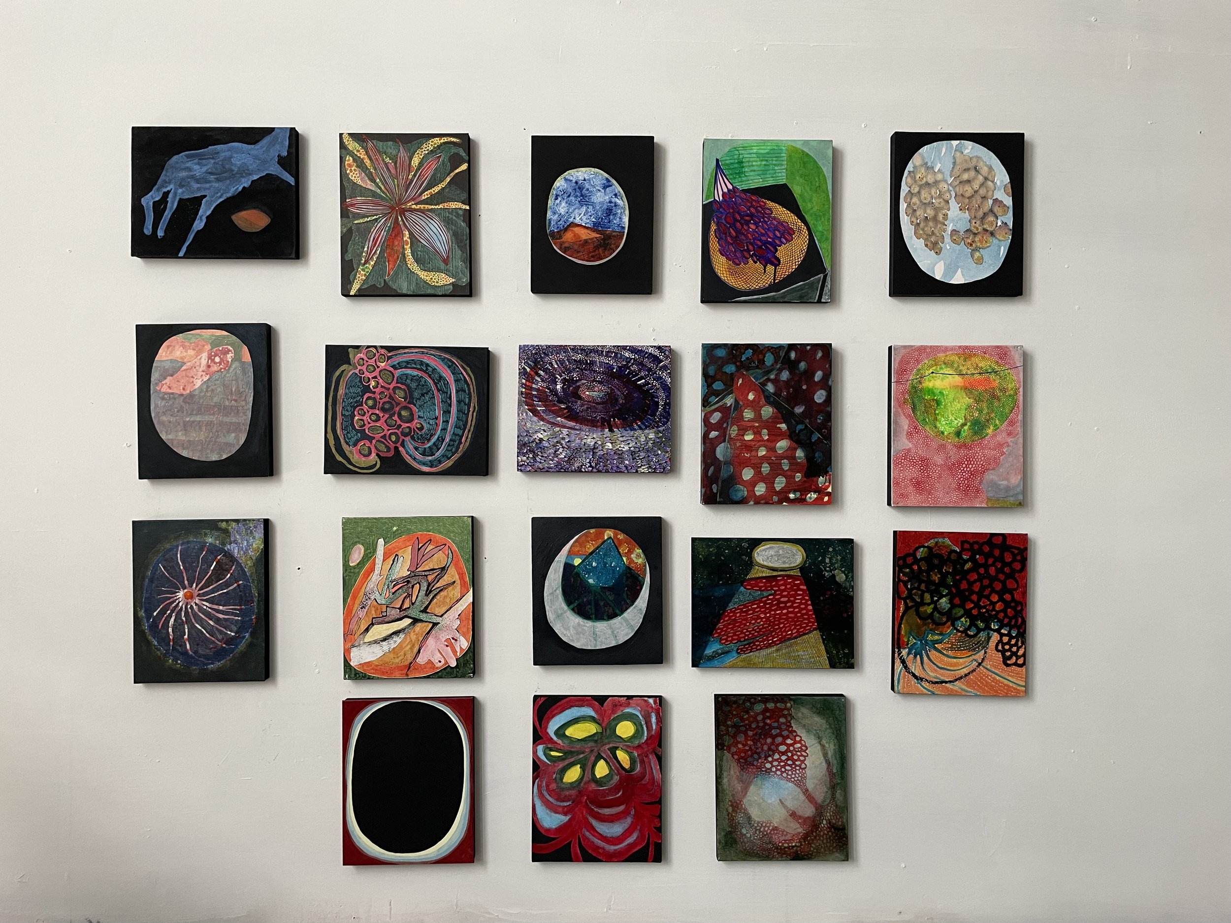 " As if through it all " ,Vermont Studio Center, Red Mill Gallery, October 2022