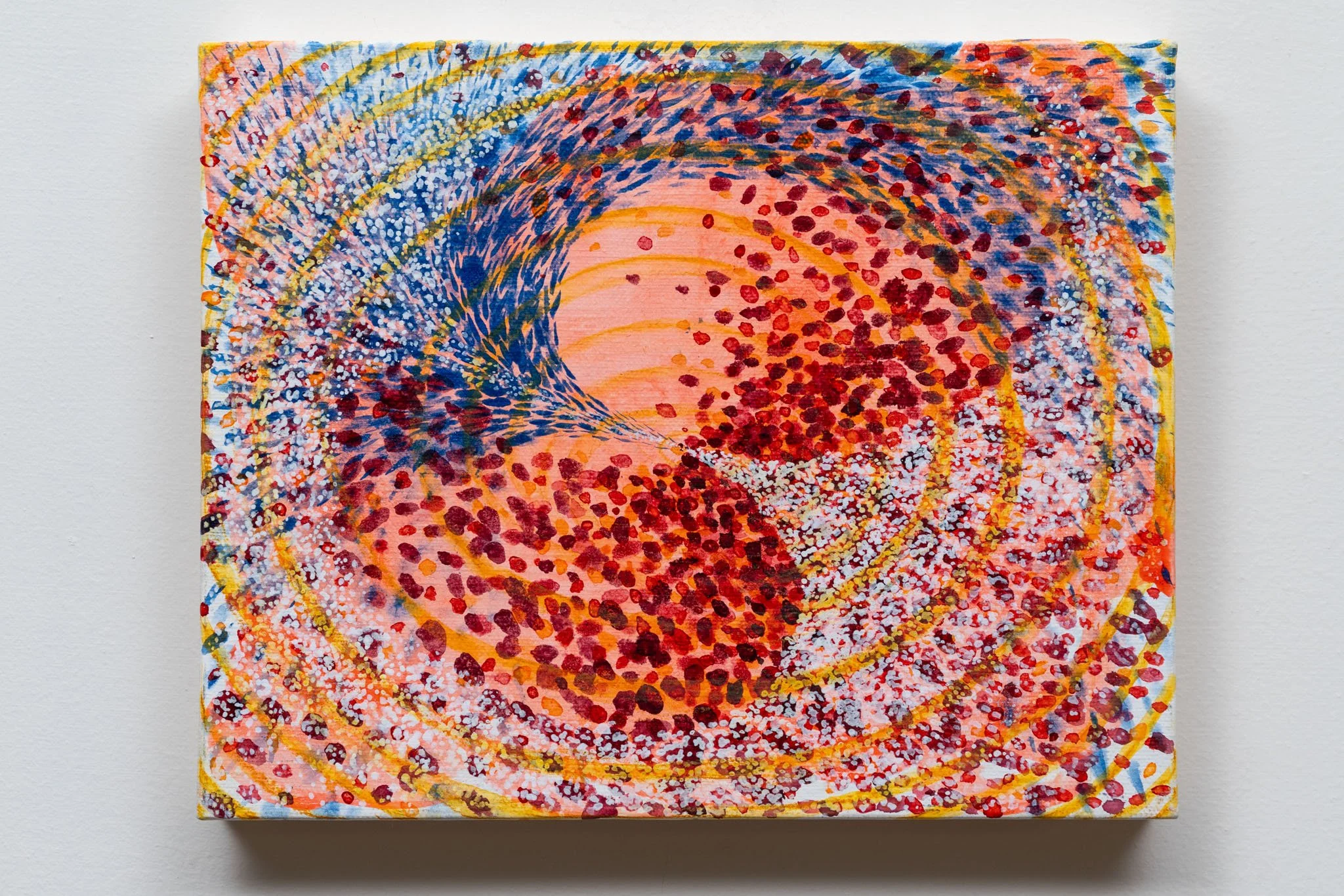 Paco de Lucía, keep in touch. l
2024,
Acrylic on linen over panel
8" x 10"
(20.3 x 25.4 cm)